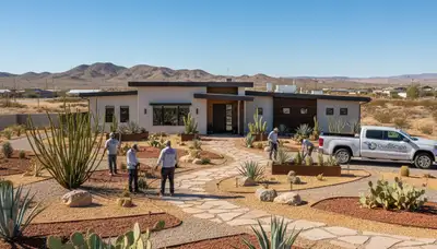 Landscaping service in Las Vegas, NV for residential and commercial outdoor maintenance