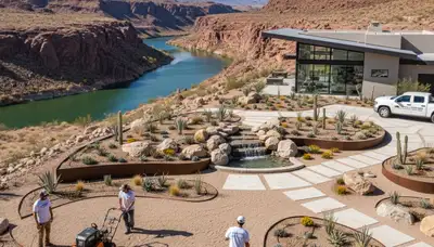 Landscaping service in Las Vegas, NV for residential and commercial outdoor maintenance